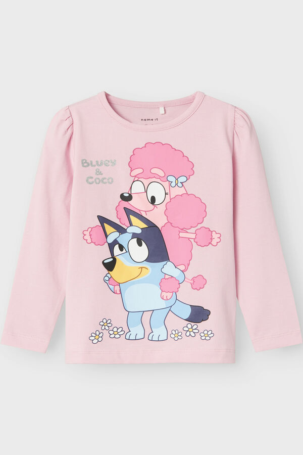 Name it Bluey girl t-shirt pink