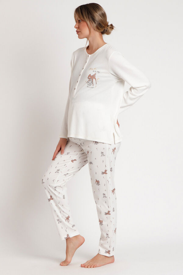Admas Pijama Maternity Disney Bambi You are so&nbsp; beige