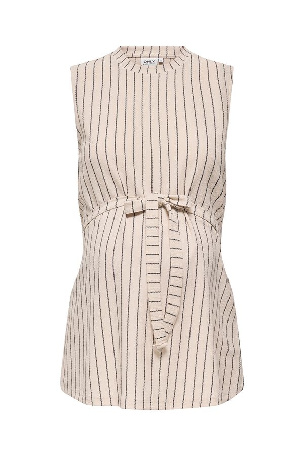 Only Maternity Printed maternity blouse white