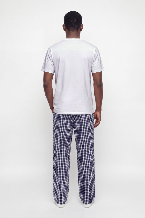 Jack & Jones 100% cotton pyjamas white