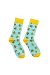 Womensecret Avocado socks, EU size 35-38 mit Print