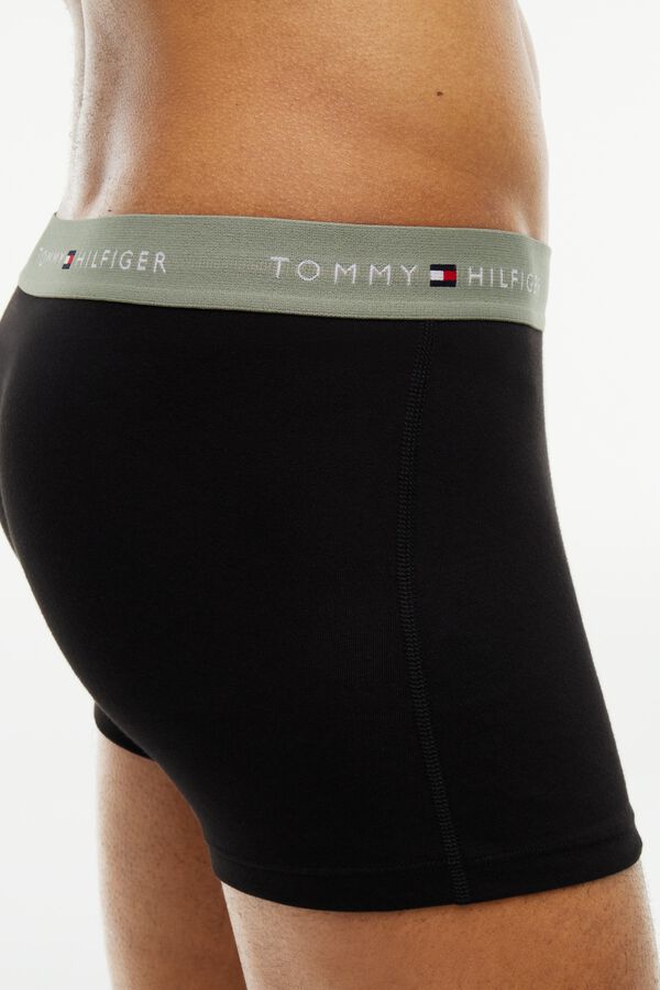 Tommy Underwear Pack of 3 men's trunks black