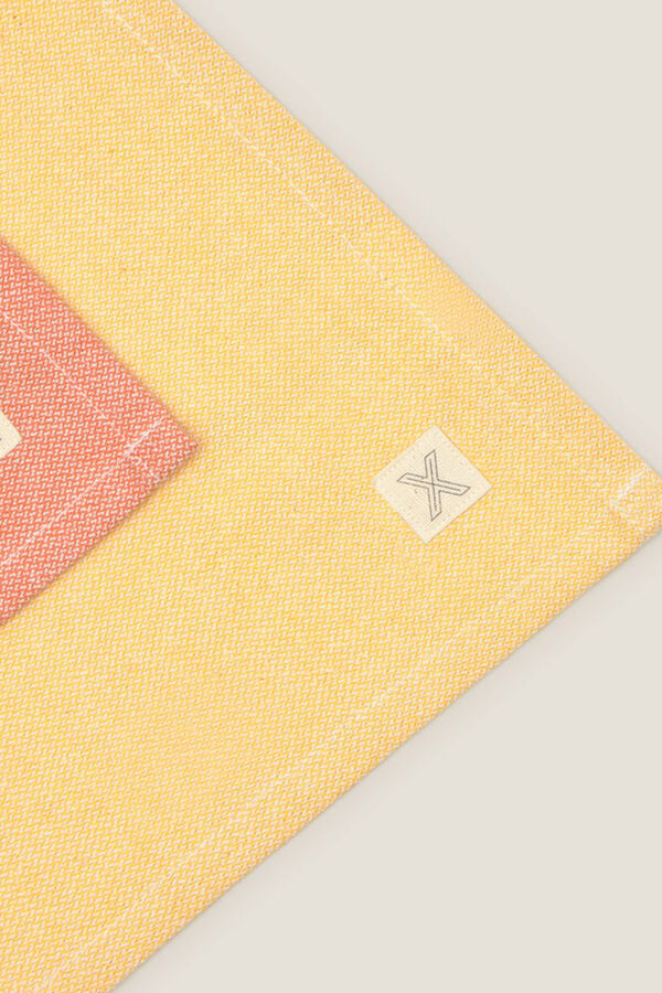 Textura Set 2 servilletas en 2 colores estampado