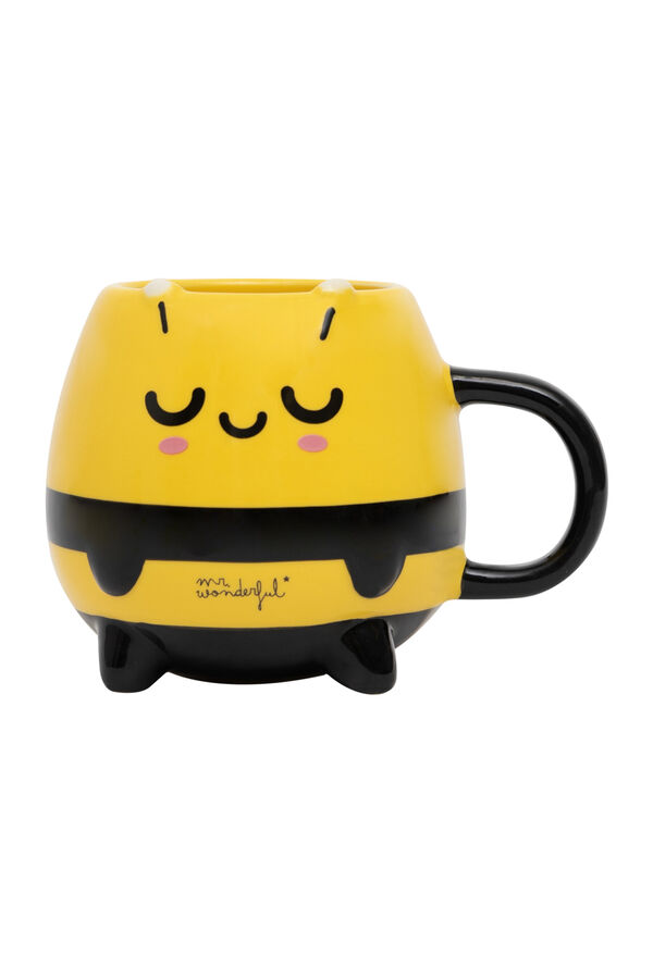 Mr. Wonderful Taza 3D - Abeja estampado