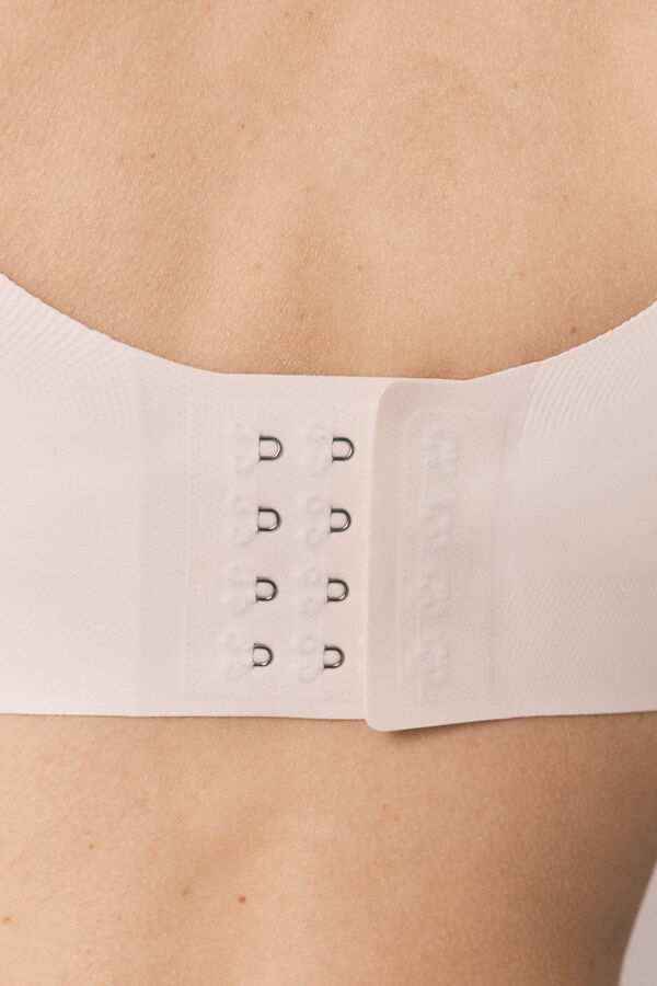 Women'secret White compression Post-Surgery top GAIA pink