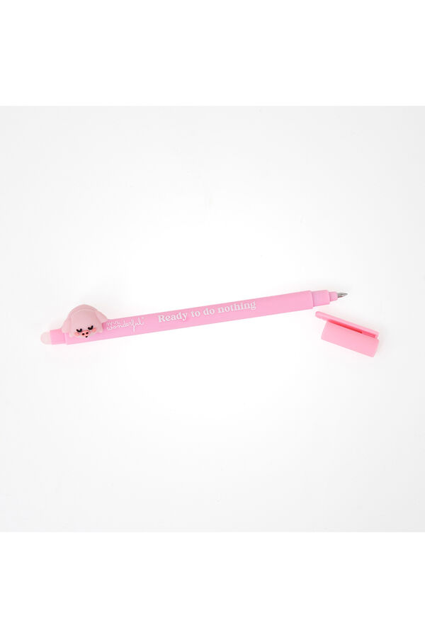 Mr. Wonderful Erasable Lazy piglet pen Ready to do nothing printed