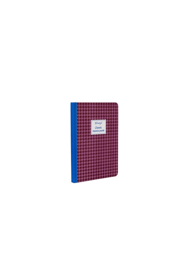 Mr. Wonderful Libreta A5 pata de gallo - Classic meets punk estampado