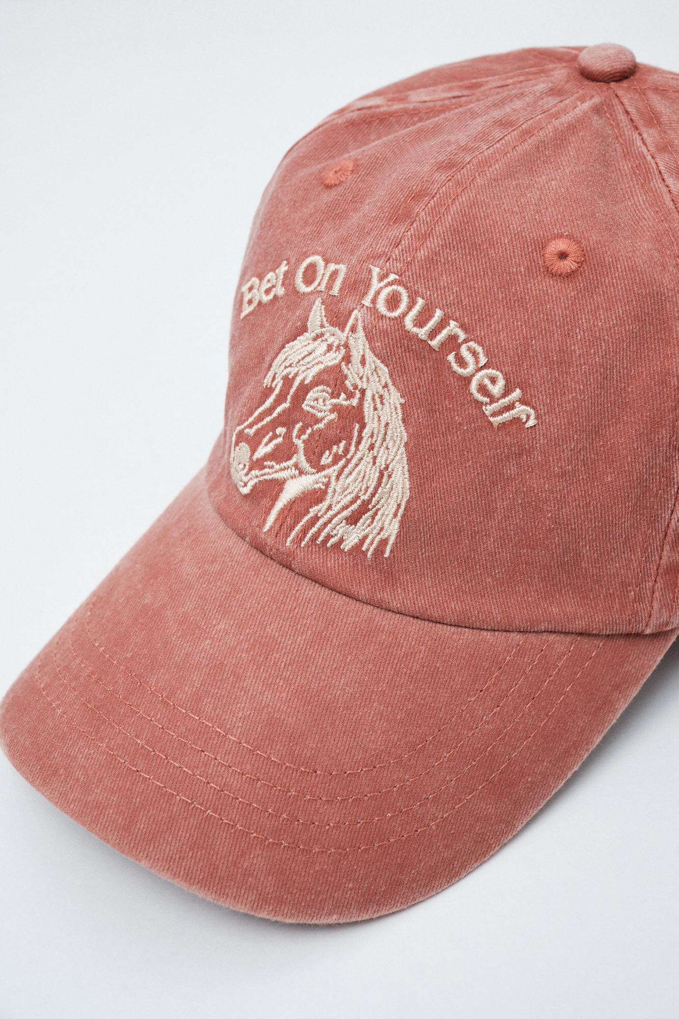 Women'secret Brown cotton horse cap