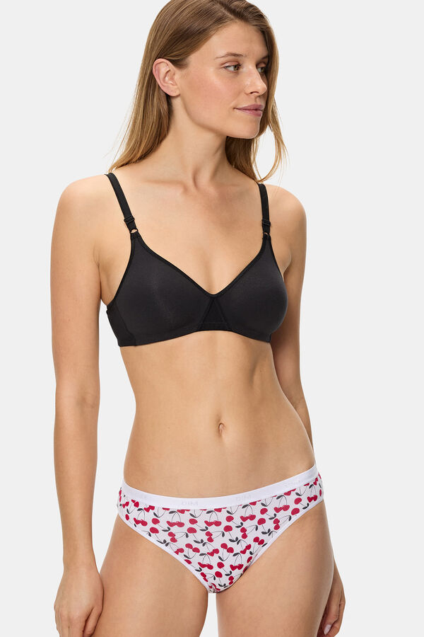 DIM Pack 3 bragas cl&aacute;sicas estampado