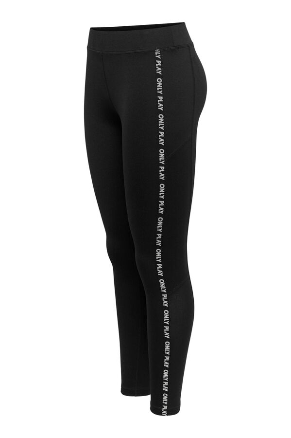 Womensecret Hosszú rugalmas leggings fekete