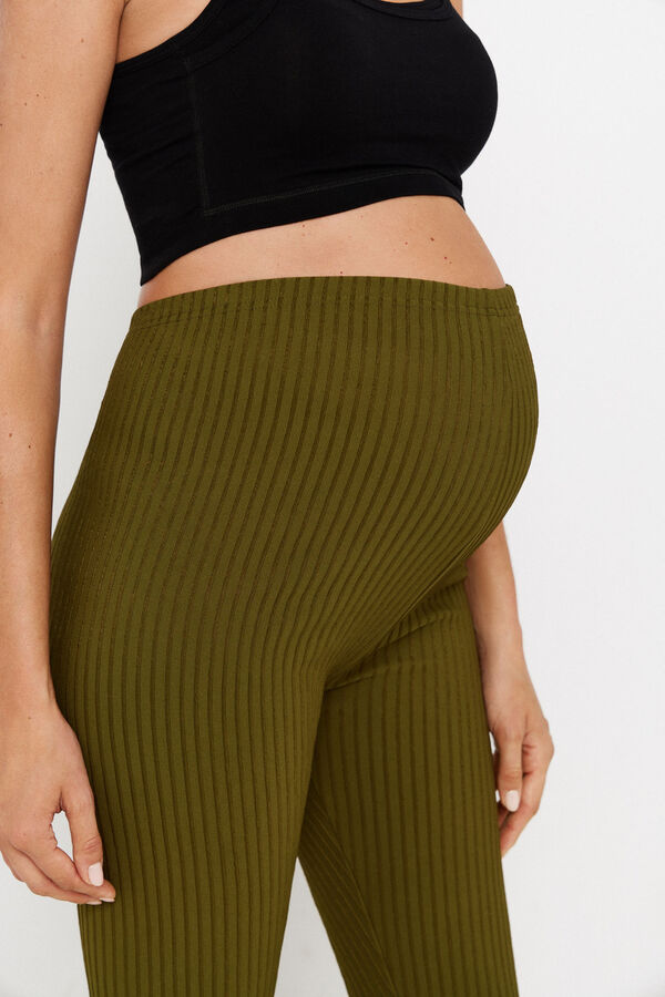 Womensecret Short maternity waistcoat zöld