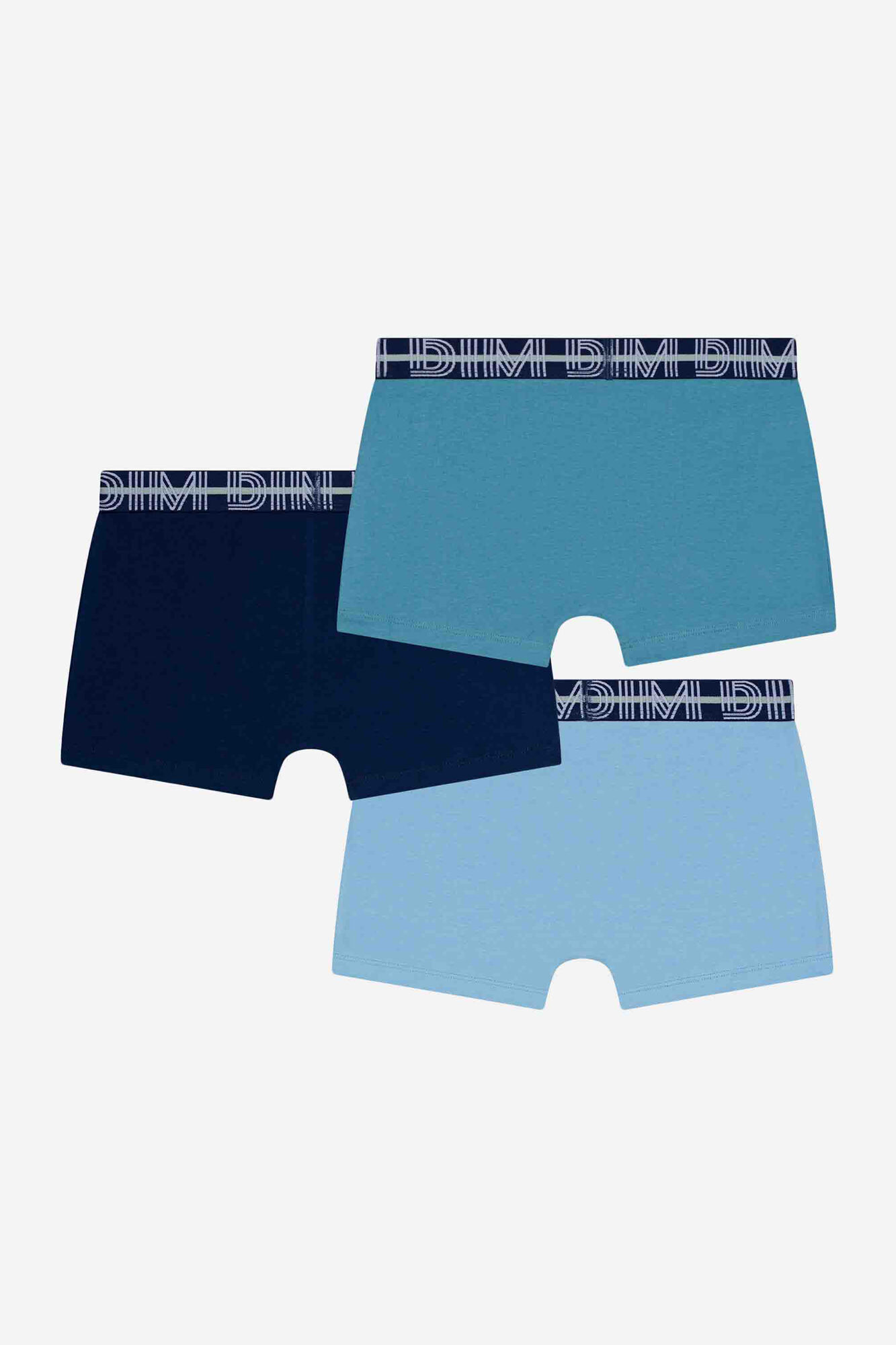 DIM Pack de 3 b&oacute;xers para ni&ntilde;o DIM Cotton Stretch  