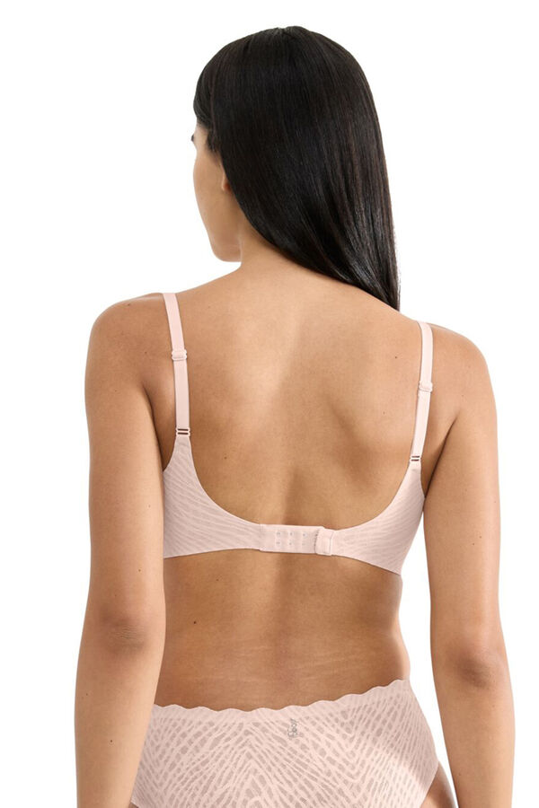 Sloggi Sujetador push up sin aro alta sujeci&oacute;n rosa