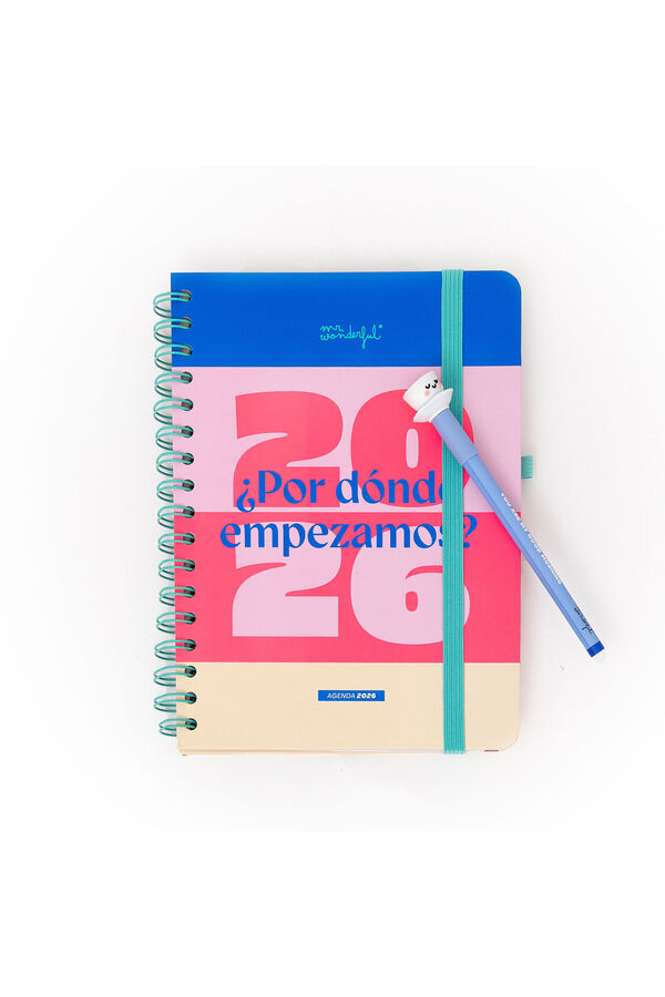 Mr. Wonderful Agenda Office 2026 Semanal - &iquest;Por d&oacute;nde empezamos? estampado
