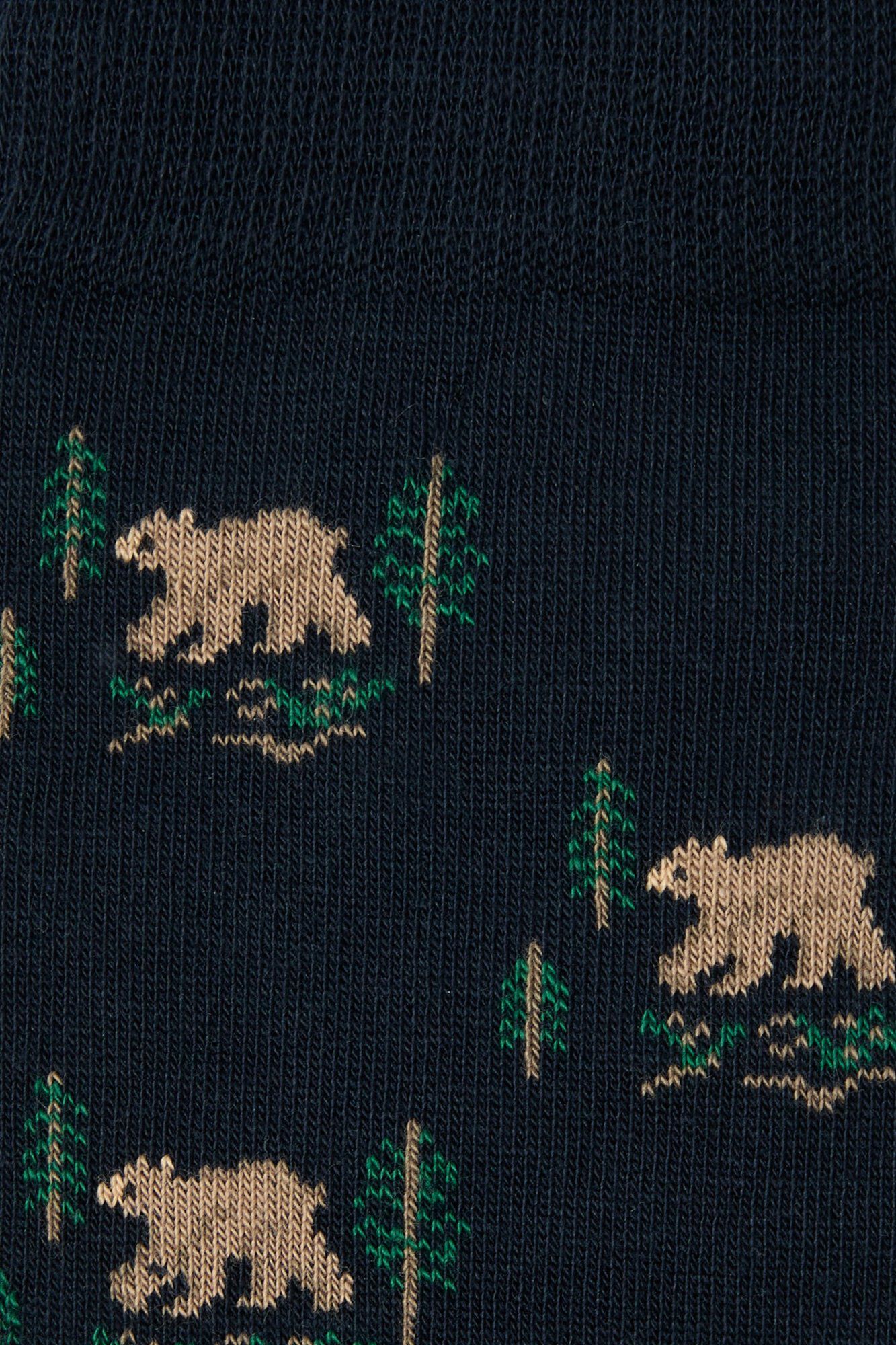 Kiff-Kiff Meia Estampada para Homem
