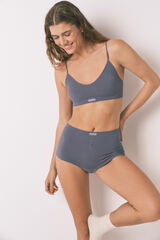 Women'secret Light blue seamless boxers blue