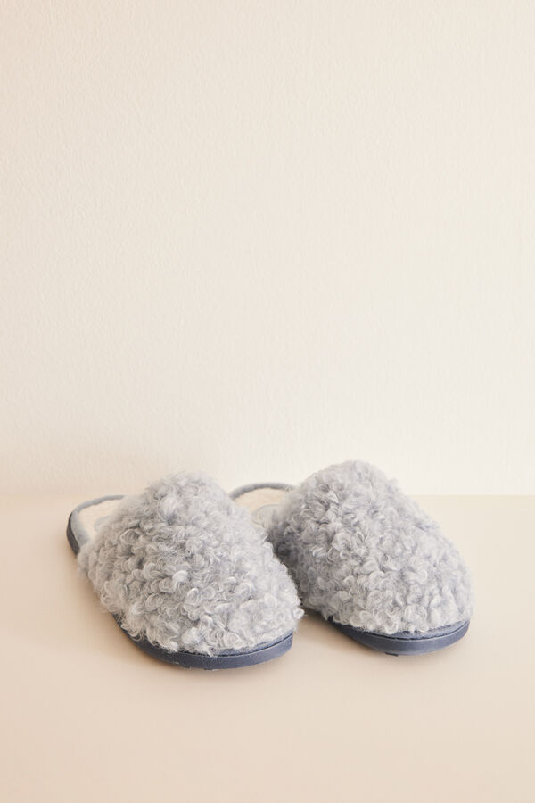Womensecret Furry SmileyWorld ® slippers blue