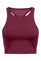 Only Play Sujetador sujeci&oacute;n media mesh morado/lila