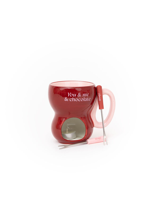 Mr. Wonderful Chocolate Fondue for 2 - You & Me & Chocolate printed