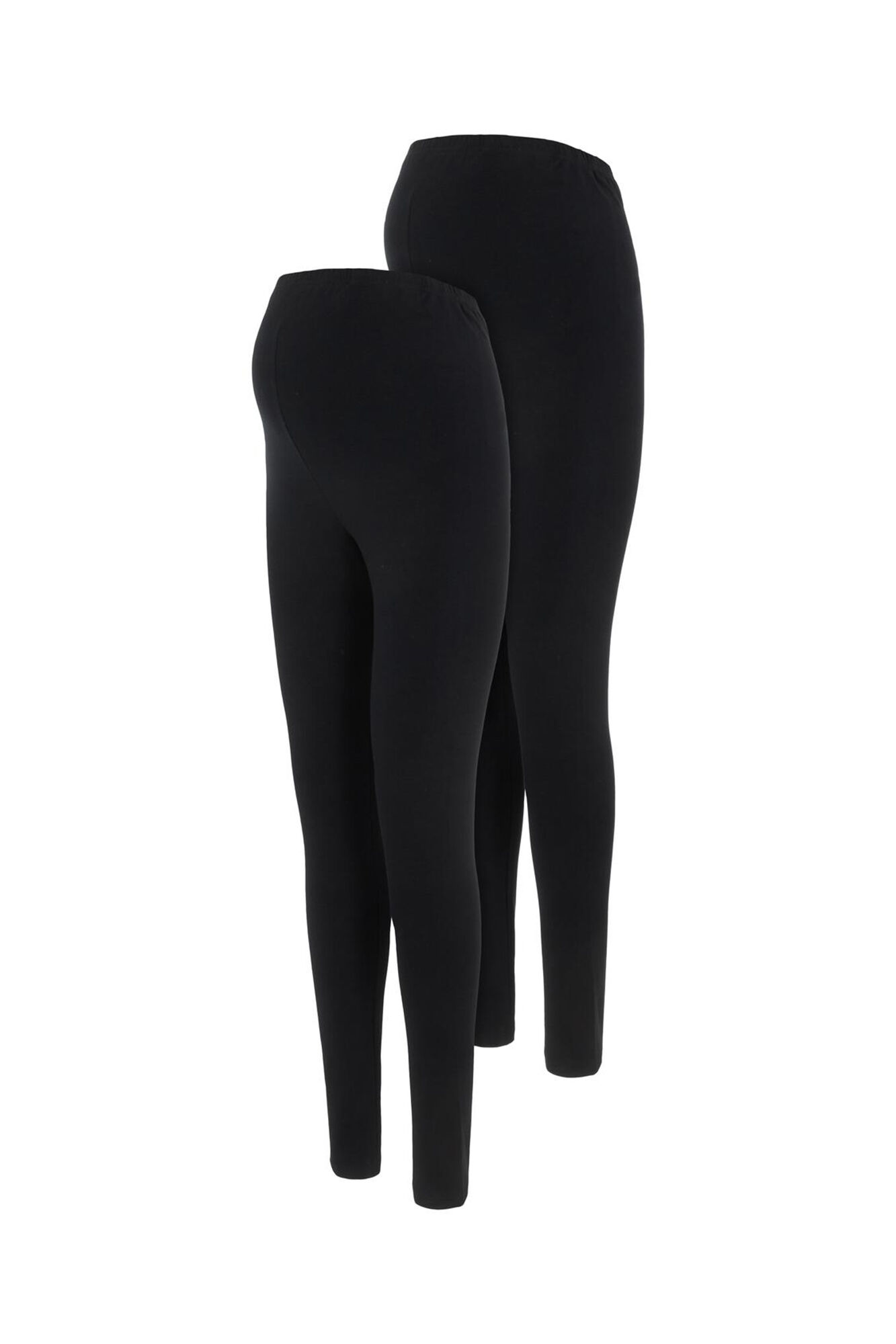 Mamalicious 2er-pack lange umstandsleggings