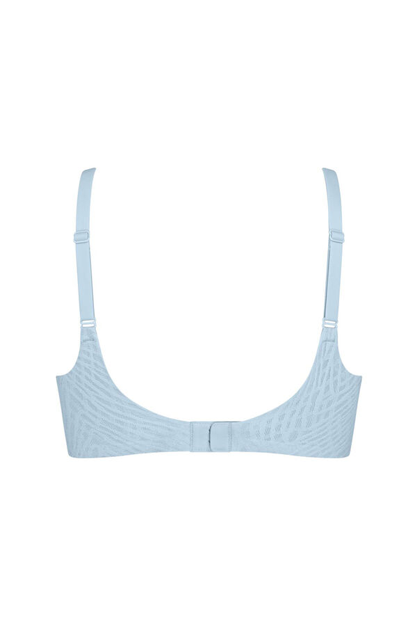 Sloggi Sujetador push up sin aro alta sujeci&oacute;n azul