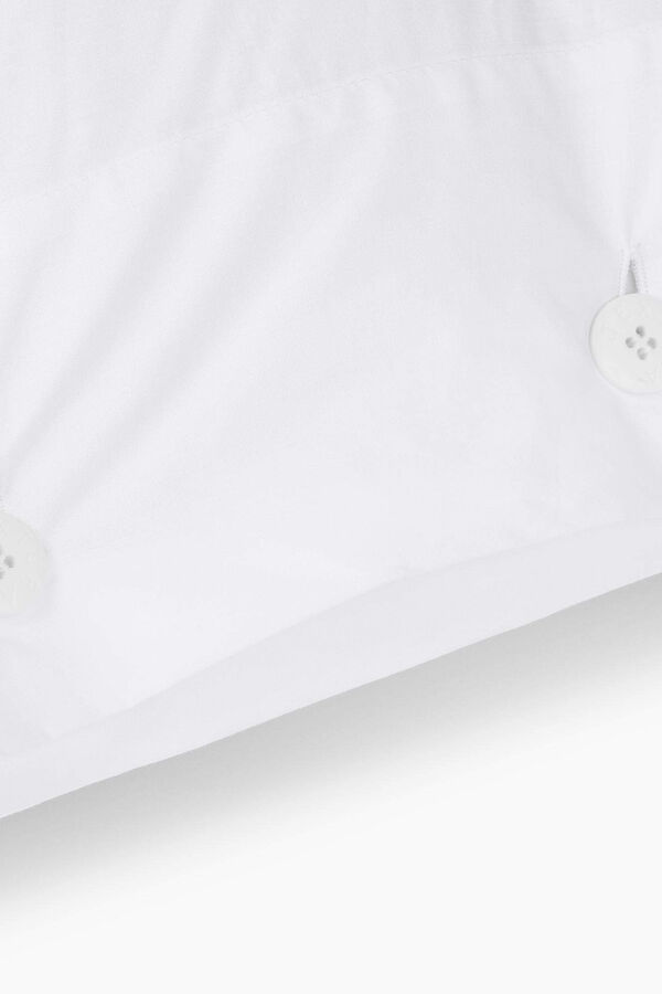Womensecret Percale cotton pillowcase blanc
