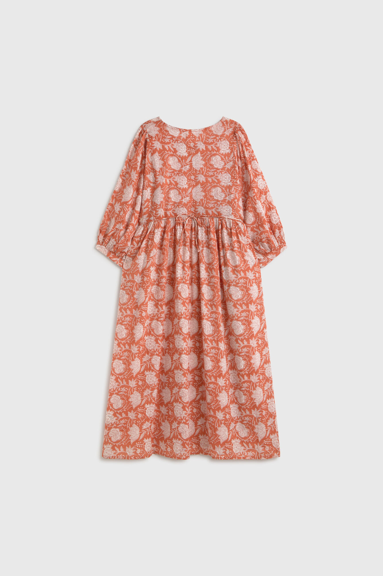 Textura T&uacute;nica algod&oacute;n estampada  larga