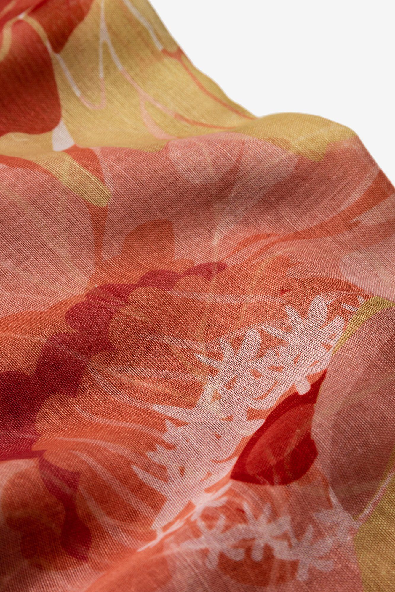 Vilanova Pa&ntilde;uelo rectangular estampado floral