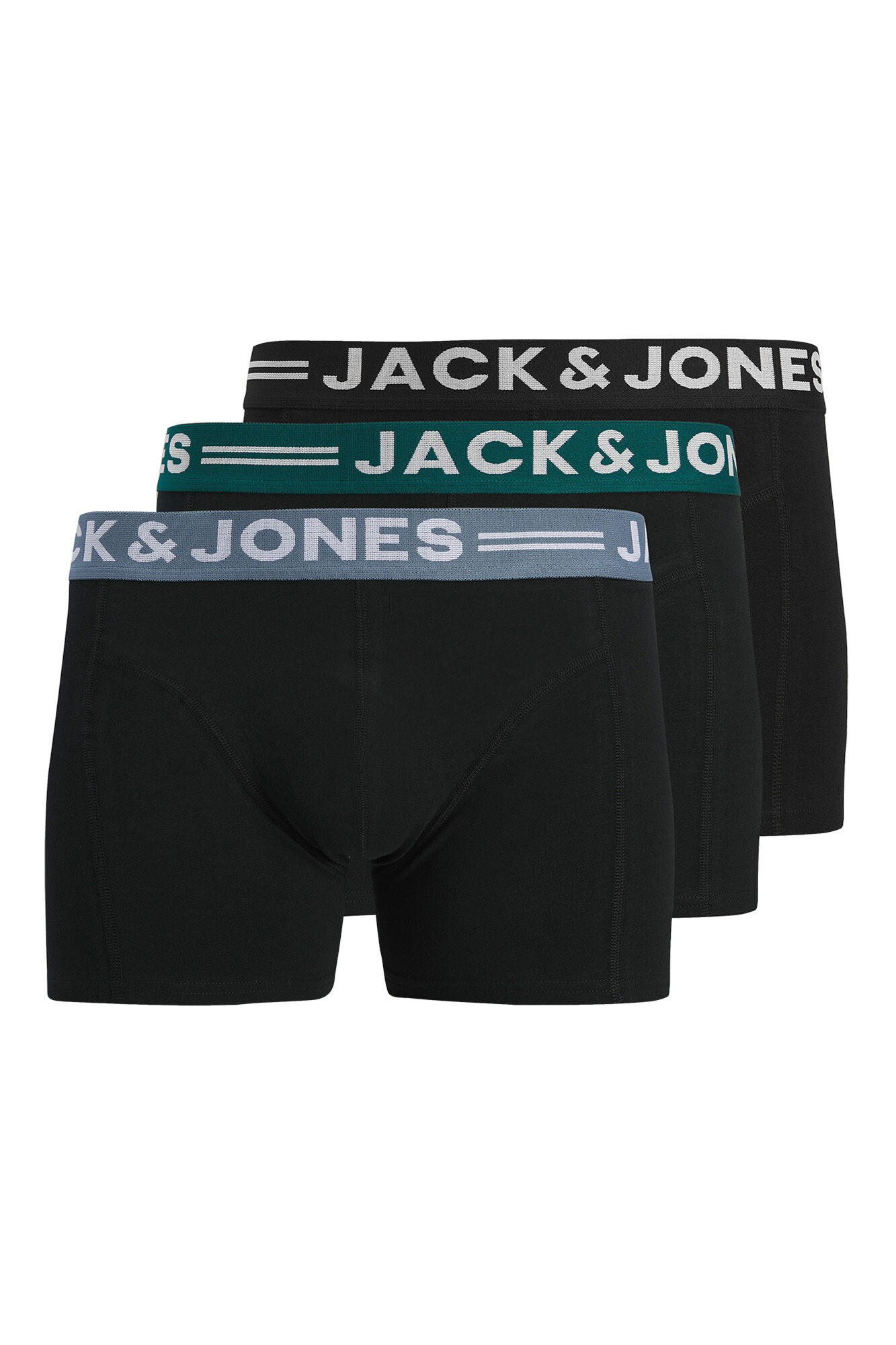 Jack & Jones Pack 3 boxers logo
