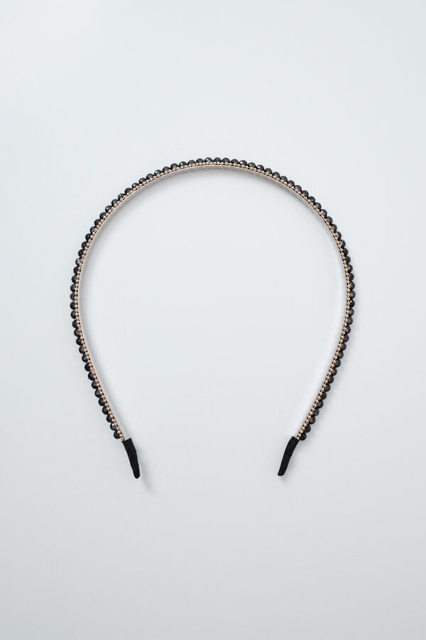Women'secret Grey glitter hair headband grey