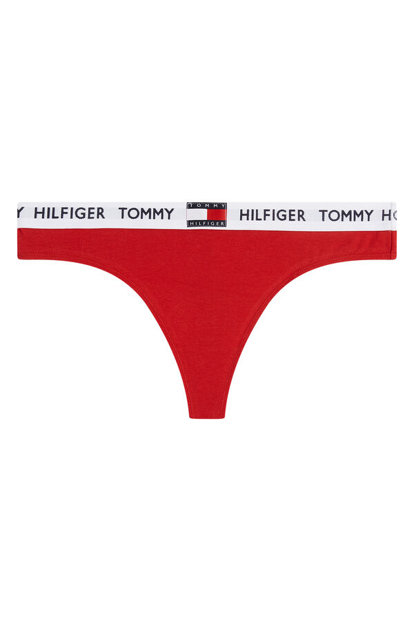 Womensecret Thong with logo red