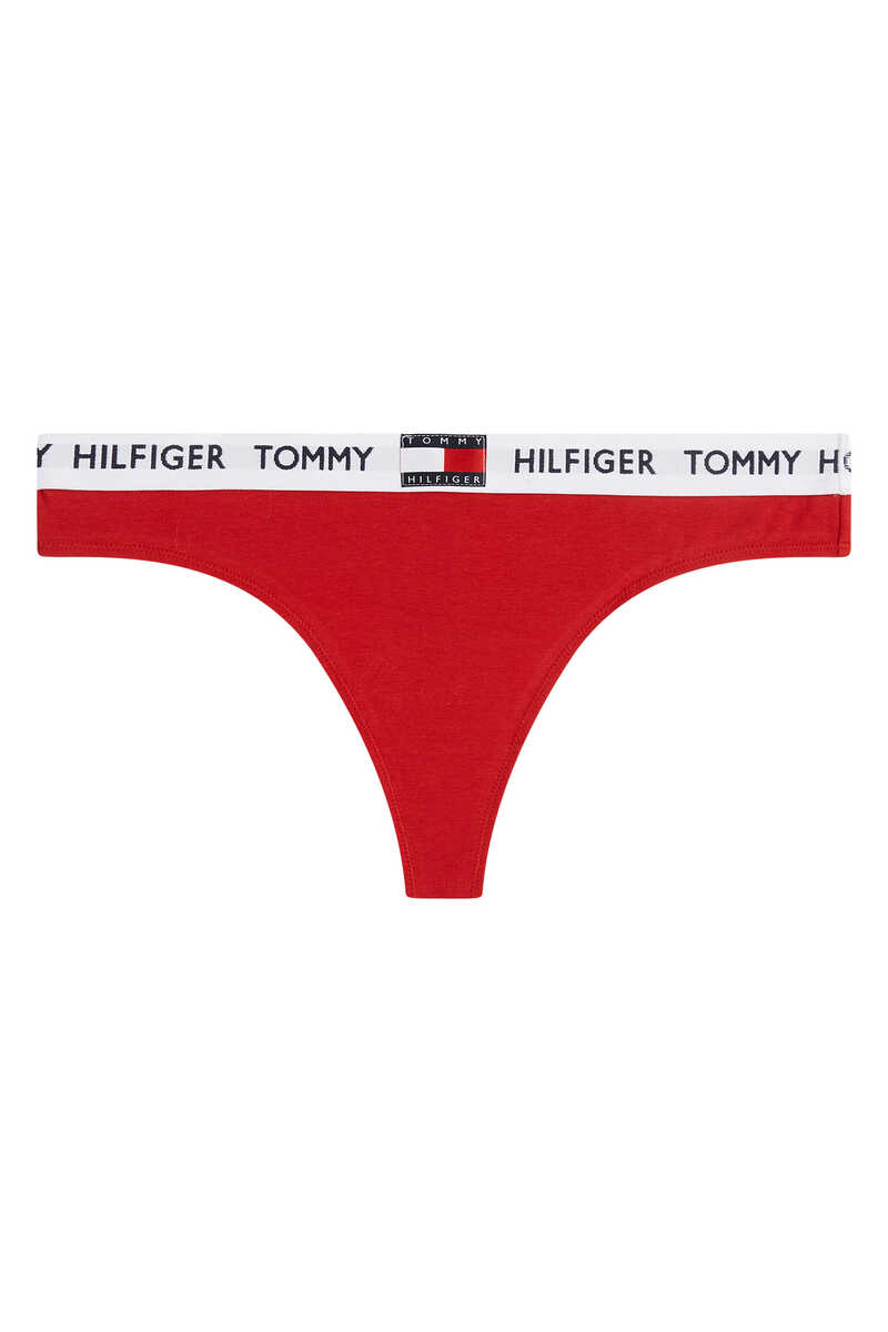 Womensecret Thong with logo rouge