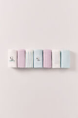 Women'secret Pack 7 bragas anchas algod&oacute;n estampado Snoopy estampado