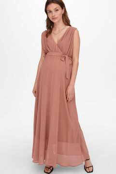 Womensecret Long sleeveless maternity dress rose