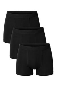 Bread & Boxers Pack de 3 b&oacute;xers algod&oacute;n org&aacute;nico negros