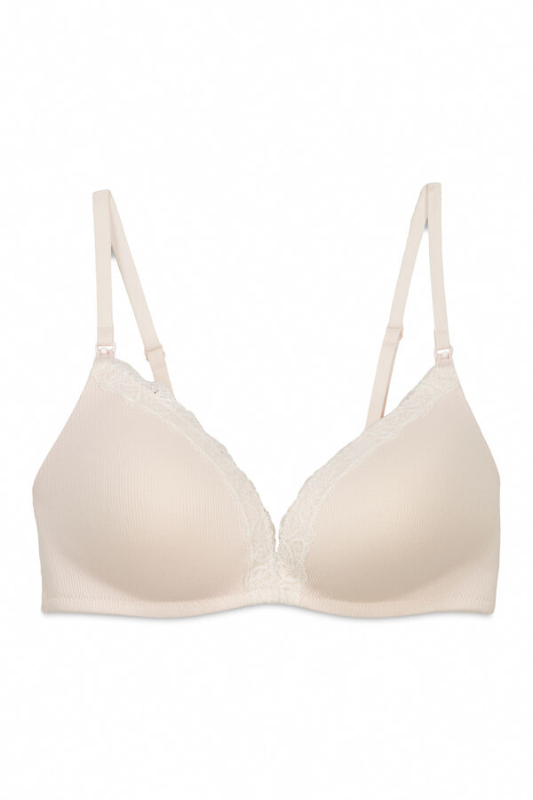 Women'secret Roze trudnički trouglasti grudnjak sa punjenjem CHARMING Roze