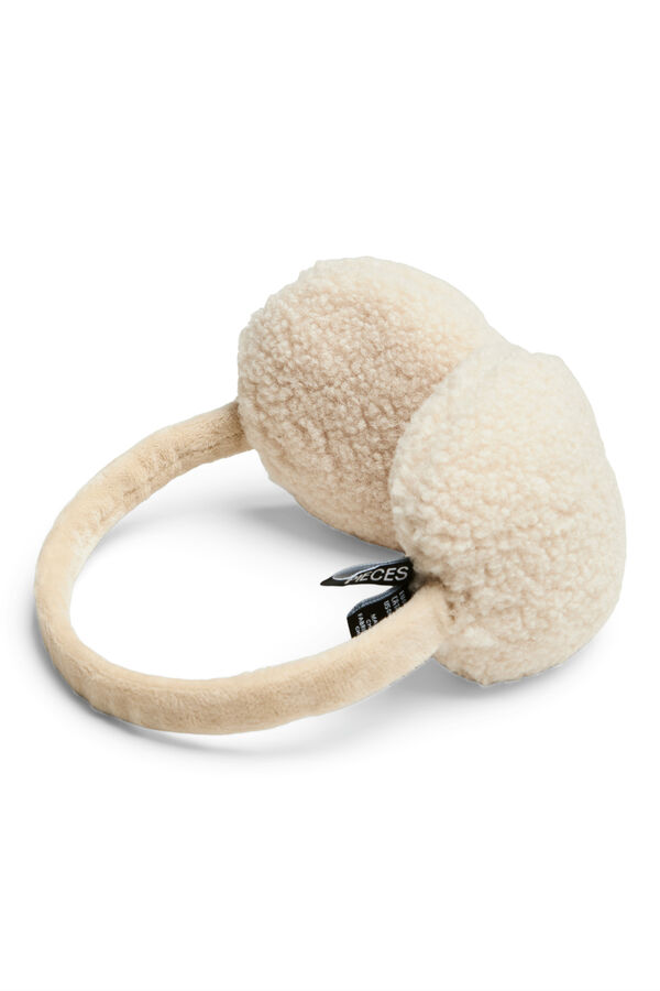 Pieces Orejeras de teddy gris