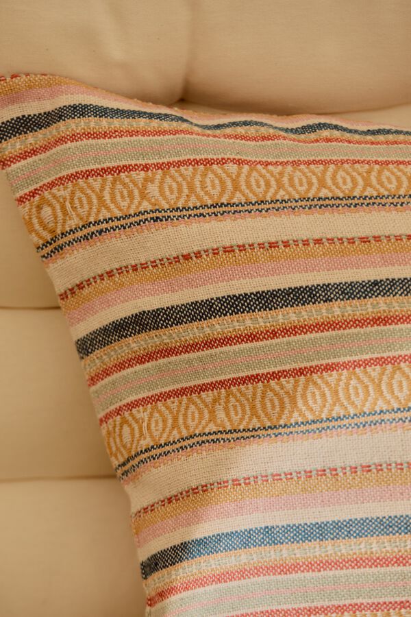 Calma House Baumwoll-Kissenbezug 60x60 mit Print