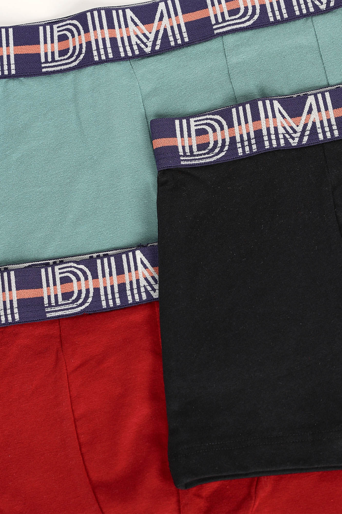 DIM Pack de b&oacute;xer de ni&ntilde;o con cintura el&aacute;stica