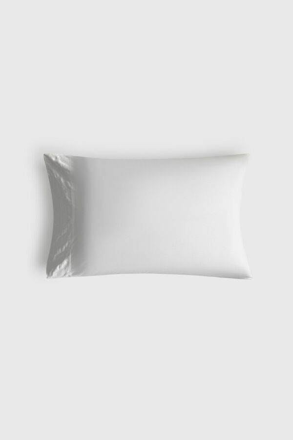 Textura Cotton puffer pillow case beige
