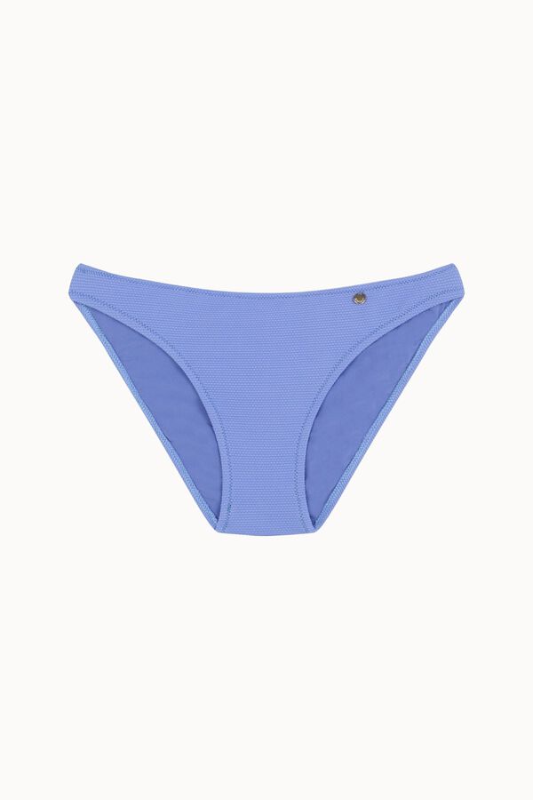 Bohodot Piqu&eacute; classic bikini bottoms blue