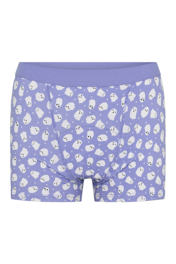 Modibodi Cueca Menstrual Adolescente Algod&atilde;o Org&acirc;nico Fluxo Abundante Azul azul