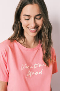 Women'secret Pink cotton short pyjamas