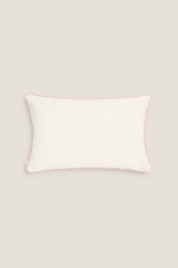 Womensecret Floral embroidery cushion cover fehér