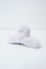Women'secret Fabric-covered hair clip pink