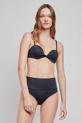 Gisela Black multiway high bikini briefs Schwarz