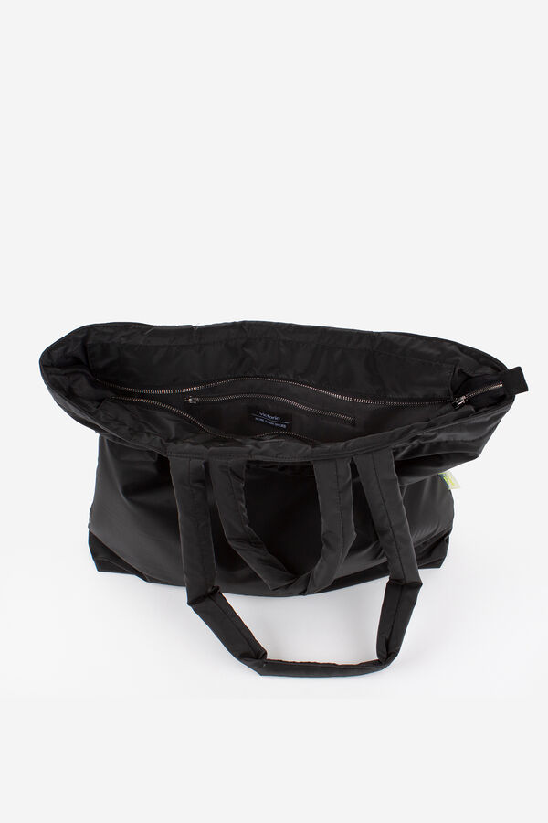 Victoria Bolso shopper de nylon negro negro