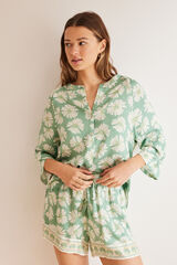 Womensecret Classic 3/4 sleeve pyjamas with print  Print