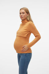 Womensecret Dual function jersey-knit top  Narančasta