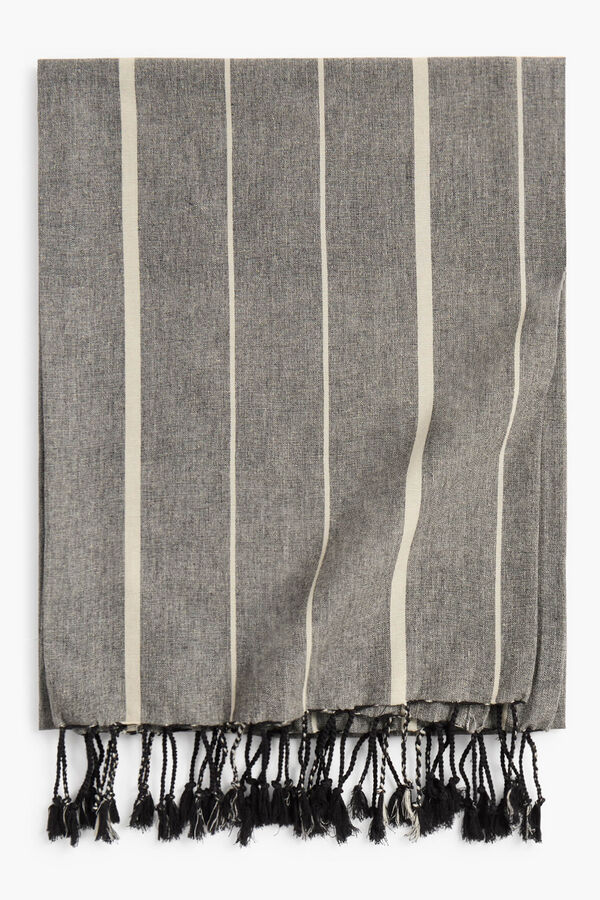 Calma House Toalla de playa Egeo 100x180 Negro negro